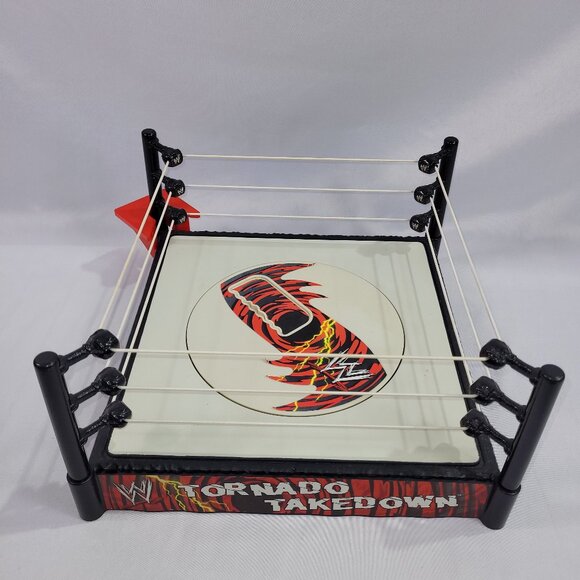 WWE Flexforce 2011 Tornado Takedown Wrestling Ring by Mattel - Picture 1 of 1